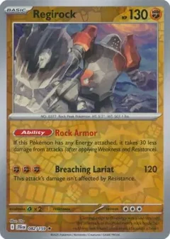 Regirock Reverse Holo 082