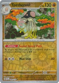 Toedscruel Reverse Holo 089