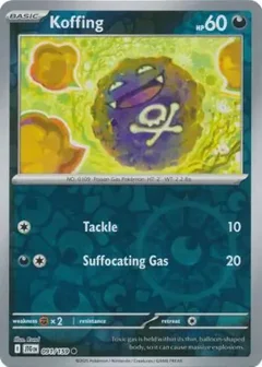 Koffing Reverse Holo 091