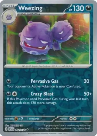 Weezing Reverse Holo