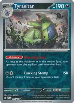 Tyranitar Reverse Holo 095