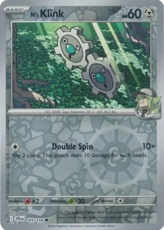 N's Klink Reverse Holo