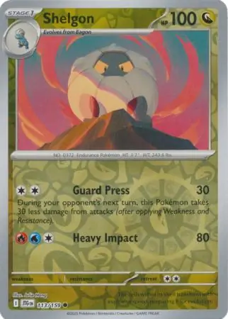 Shelgon Reverse Holo