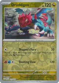 Druddigon Reverse Holo 115