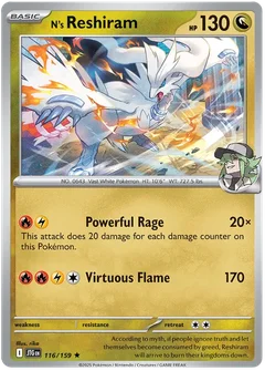 N's Reshiram 116