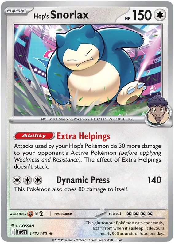 Hop's Snorlax