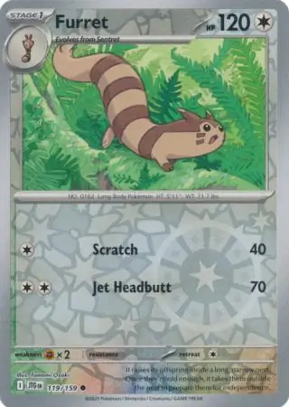 Furret Reverse Holo