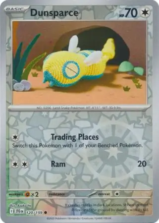 Dunsparce Reverse Holo
