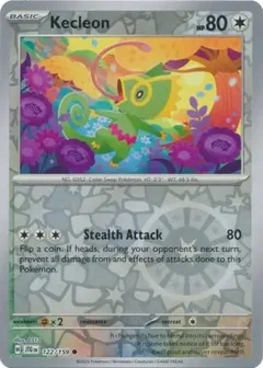 Kecleon Reverse Holo 122