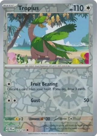 Tropius Reverse Holo