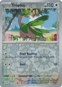 Tropius Reverse Holo 123