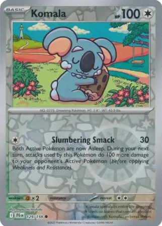 Komala Reverse Holo