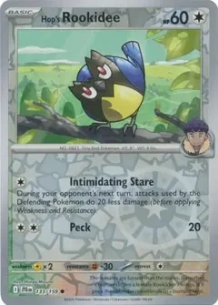 Hop's Rookidee Reverse Holo 133