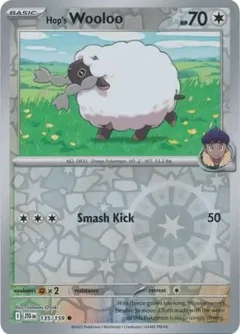 Hop's Wooloo Reverse Holo 135