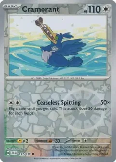 Cramorant Reverse Holo 137