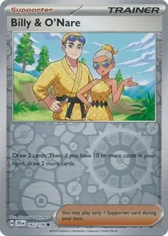 Billy and O'Nare Reverse Holo 142