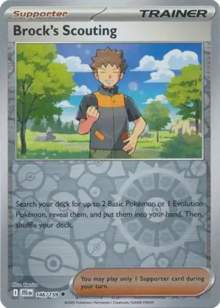 Brock's Scouting Reverse Holo