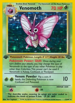 Venomoth Holo 13
