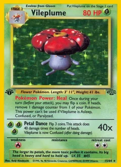 Vileplume Holo 15