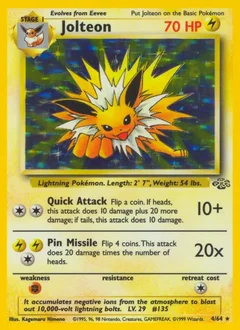 Jolteon Holo 4