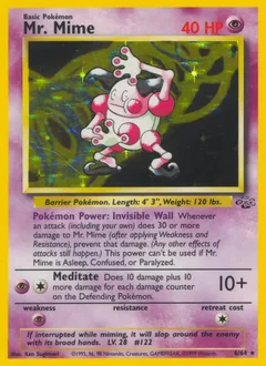 Mr. Mime Holo 6