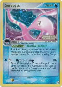 Gorebyss Reverse Holo 17