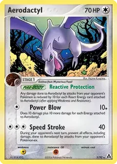 Aerodactyl Holo 1