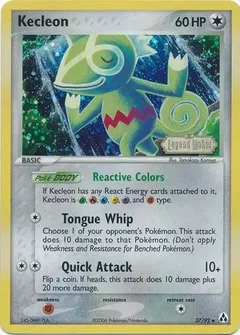 Kecleon Reverse Holo 37