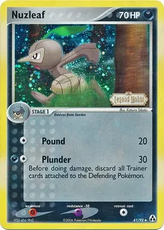 Nuzleaf Reverse Holo 41