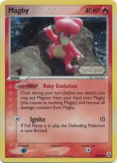 Magby Reverse Holo 58