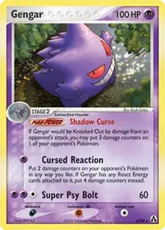 Gengar Holo 5