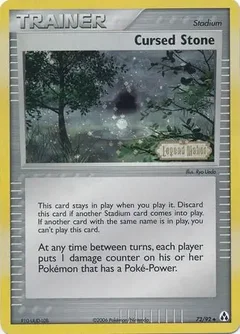 Cursed Stone Reverse Holo 72