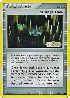 Strange Cave Reverse Holo 77