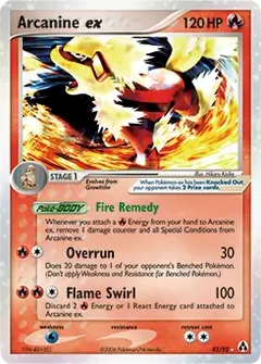 Arcanine ex 83