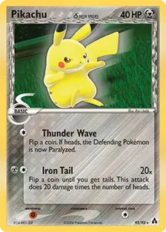 Pikachu Secret 93