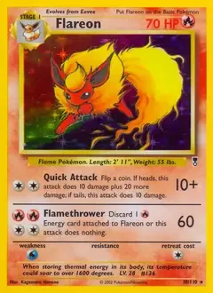 Flareon Holo 10