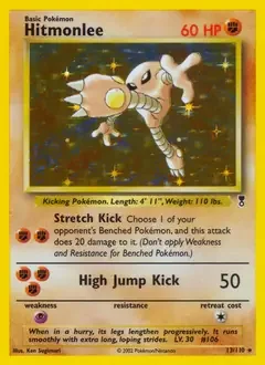 Hitmonlee Holo 13