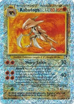 Kabutops Reverse Holo 27