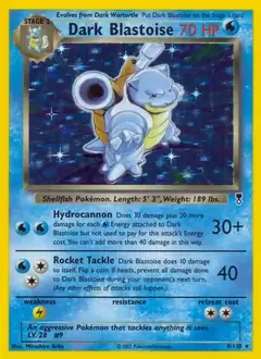 Dark Blastoise Holo 4