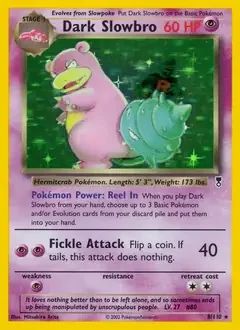 Dark Slowbro Holo 8