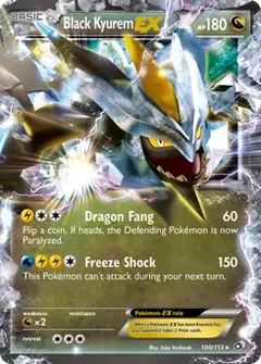 Black Kyurem EX 100