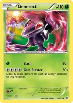 Genesect Holo 16