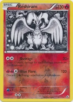 Reshiram Reverse Holo 28