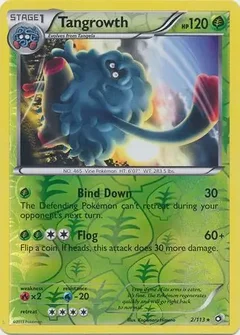 Tangrowth Reverse Holo 2