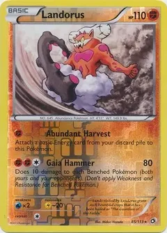 Landorus Reverse Holo 85