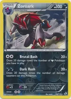 Zoroark Reverse Holo 90