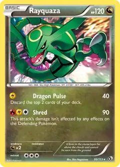 Rayquaza Holo 93