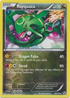 Rayquaza Reverse Holo 93