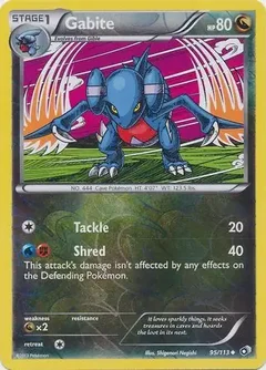 Gabite Reverse Holo 95