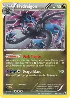 Hydreigon Holo 99